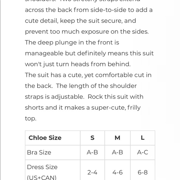 onepiecekini bathing suit - Picture 4 of 4